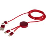 Alasia 5-in-1 pārstrādāta alumīnija un plastmasas 150 cm datu sinhronizācijas un 27 W ātrās uzlādes kabelis - Image 5