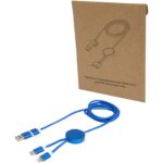 Alasia 5-in-1 pārstrādāta alumīnija un plastmasas 150 cm datu sinhronizācijas un 27 W ātrās uzlādes kabelis - Image 8