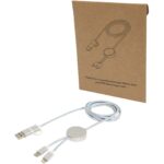 Alasia 5-in-1 pārstrādāta alumīnija un plastmasas 150 cm datu sinhronizācijas un 27 W ātrās uzlādes kabelis - Image 9