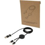 Alasia 5-in-1 pārstrādāta alumīnija un plastmasas 150 cm datu sinhronizācijas un 27 W ātrās uzlādes kabelis - Image 10