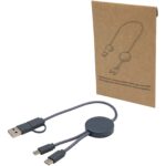 Citala 5-in-1 pārstrādātas plastmasas 30 cm datu sinhronizācijas un 27 W ātrās uzlādes kabelis - Image 9