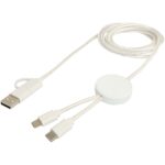 Citala 5-in-1 pārstrādātas plastmasas 150 cm datu sinhronizācijas un 27 W ātrās uzlādes kabelis - Image 4
