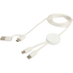 Citala 5-in-1 pārstrādātas plastmasas 150 cm datu sinhronizācijas un 27 W ātrās uzlādes kabelis - Image 5