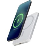 Avis 5000 mAh RCS pārstrādāta alumīnija magnētiskais ārējā baterija