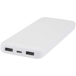 Adhil 10 000 mAh 10 W pārstrādātas plastmasas ārējā baterija ar 2 iebūvētiem kabeļiem - Image 4