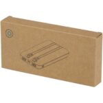 Adhil 10 000 mAh 10 W pārstrādātas plastmasas ārējā baterija ar 2 iebūvētiem kabeļiem - Image 7
