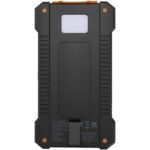 Altair 5000 mAh 10 W izturīga saules enerģijas uzlādes ierīce no pārstrādātas plastmasas ar iebūvētu lukturi - Image 3