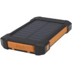 Altair 5000 mAh 10 W izturīga saules enerģijas uzlādes ierīce no pārstrādātas plastmasas ar iebūvētu lukturi - Image 4