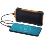 Altair 5000 mAh 10 W izturīga saules enerģijas uzlādes ierīce no pārstrādātas plastmasas ar iebūvētu lukturi - Image 5