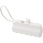 Alnair 5000 mAh 10 W pārstrādātas plastmasas Type-C ārējā baterija ar iebūvētu atveramu statīvu un 2-in-1 kabeli - Image 3