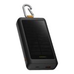 Xtorm XG2S101 Go2 10 000 mAh 15 W saules enerģijas ārējā baterija ar apgaismojumu