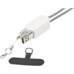 Anser viedtālruņa aukla no pārstrādātas plastmasas ar iebūvētu 27 W 5-in-1 kabeli - Image 4