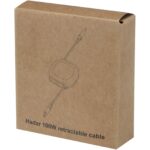 Hadar 100 W pārstrādātas plastmasas ievelkamais CarPlay PD uzlādes kabelis - Image 6