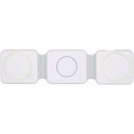 Armus 3-in-1 15 W salokāmais bezvadu lādētājs no pārstrādātas plastmasas - Image 2