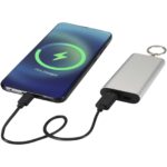 Arcturus 2000 mAh pārstrādāta alumīnija ārējā baterija ar atslēgu gredzenu - Image 5