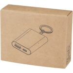 Arcturus 2000 mAh pārstrādāta alumīnija ārējā baterija ar atslēgu gredzenu - Image 6
