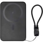 SMART 5000 mAh magnētiskais ārējā baterija no pārstrādātas plastmasas ar auklīti - Image 3