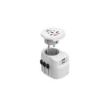 SKROSS® PRO Light USB AC30PD pasaules adapteris