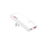 SKROSS® Klip Slim 65 W daudzportu lādētājs