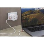 SKROSS® MUV AC65PD universālais adapteris ar USB-C kabeli - Image 6