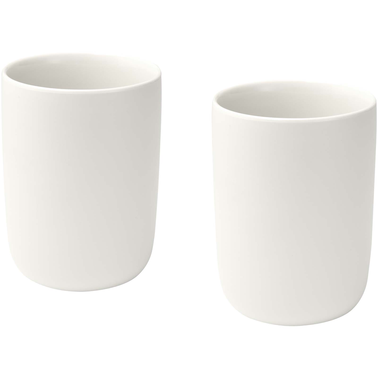 12639601.jpg Male 350 ml keramiskās krūzes ar matētu apdari – 2 gab. komplekts - Image 1