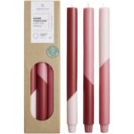 Originalhome Eden diagonālās sveces – 3 gabalu komplekts