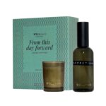 Wellmark 100 ml telpu smaržviela un 70 ml Tender Affection sveces dāvanu komplekts