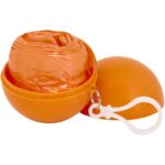 Fog lietus pončo apaļā plastmasas konteinerā ar karabīni - Image 8