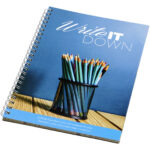 Desk-Mate® A5 spirālveida piezīmju grāmatiņa - Image 5