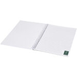 Desk-Mate® A4 spirālveida piezīmju grāmatiņa ar apdrukātu aizmugurējo vāku - Image 4