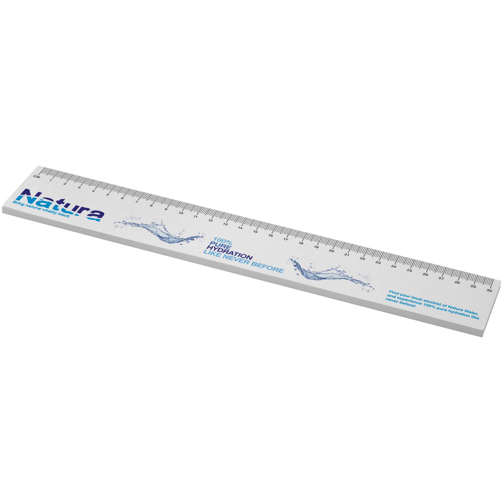 21301011.jpg Sticky-Mate® pārstrādātas līmlapas ar uzdrukātu 30 cm lineālu - Image 1
