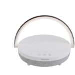 Prixton 4-in-1 10 W Bluetooth® skaļrunis ar LED apgaismojumu un bezvadu uzlādes pamatni