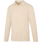 Calgary 180 g/m² vīriešu polo krekls ar garām piedurknēm - Image 6
