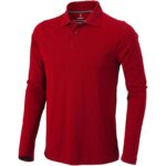 Calgary 180 g/m² vīriešu polo krekls ar garām piedurknēm - Image 8