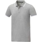 Amarago 200 g/m² vīriešu polo krekls ar īsām piedurknēm un kontrastējošām apmalēm - Image 8