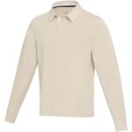 Clyde unisex organiskās kokvilnas regbija polo krekls