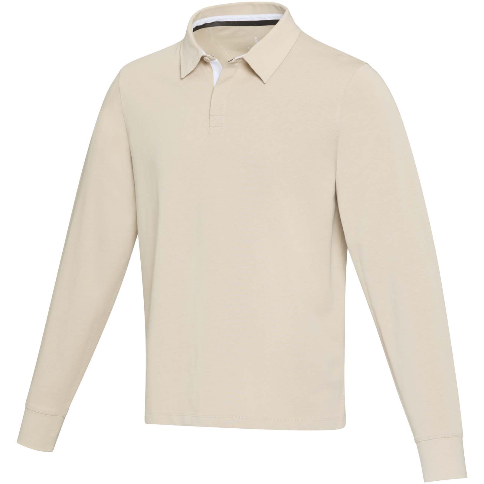 3823707.jpg Clyde unisex organiskās kokvilnas regbija polo krekls - Image 1