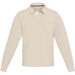 Clyde unisex organiskās kokvilnas regbija polo krekls - Image 2