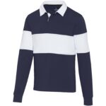 Clyde unisex organiskās kokvilnas regbija polo krekls - Image 11
