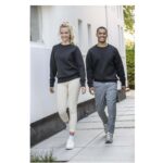 Yukon 350 g/m² unisex interlok sporta džemperis ar apaļu kaklu - Image 4