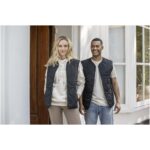 Quartz GRS sertificēta pārstrādāta neitrāla dzimuma steptā veste - Image 4