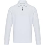 Apollo 245 g/m² garām piedurknēm unisex polo krekls ar pusrāvējslēdzēju - Image 2