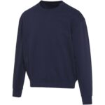 Boris 280 g/m² unisex OCS sertificēts organiskās kokvilnas oversized džemperis ar apaļu kaklu - Image 5