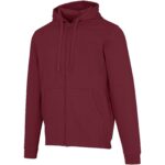 Jasper 280 g/m² OCS sertificēta organiskā un pārstrādātā auduma unisex kapuciņkrekls ar pilnu rāvējslēdzēju - Image 7