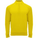 Epiro 200 g/m² garām piedurknēm unisex krekliņš ar ceturtdaļas rāvējslēdzēju