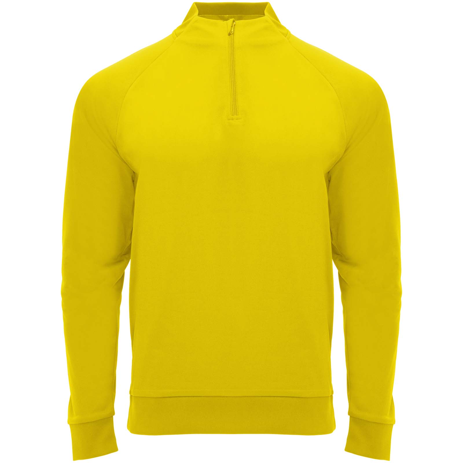 SOFIA ANTRACITA Epiro 200 g/m² garām piedurknēm unisex krekliņš ar ceturtdaļas rāvējslēdzēju - Image 1