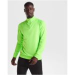 Epiro 200 g/m² garām piedurknēm unisex krekliņš ar ceturtdaļas rāvējslēdzēju - Image 5