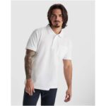 Centauro Premium 220 g/m² unisex polo krekls ar īsām piedurknēm - Image 4