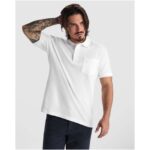 Centauro Premium 220 g/m² unisex polo krekls ar īsām piedurknēm - Image 3