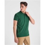 Prince 210 g/m² organiskās kokvilnas vīriešu polo krekls ar īsām piedurknēm - Image 4